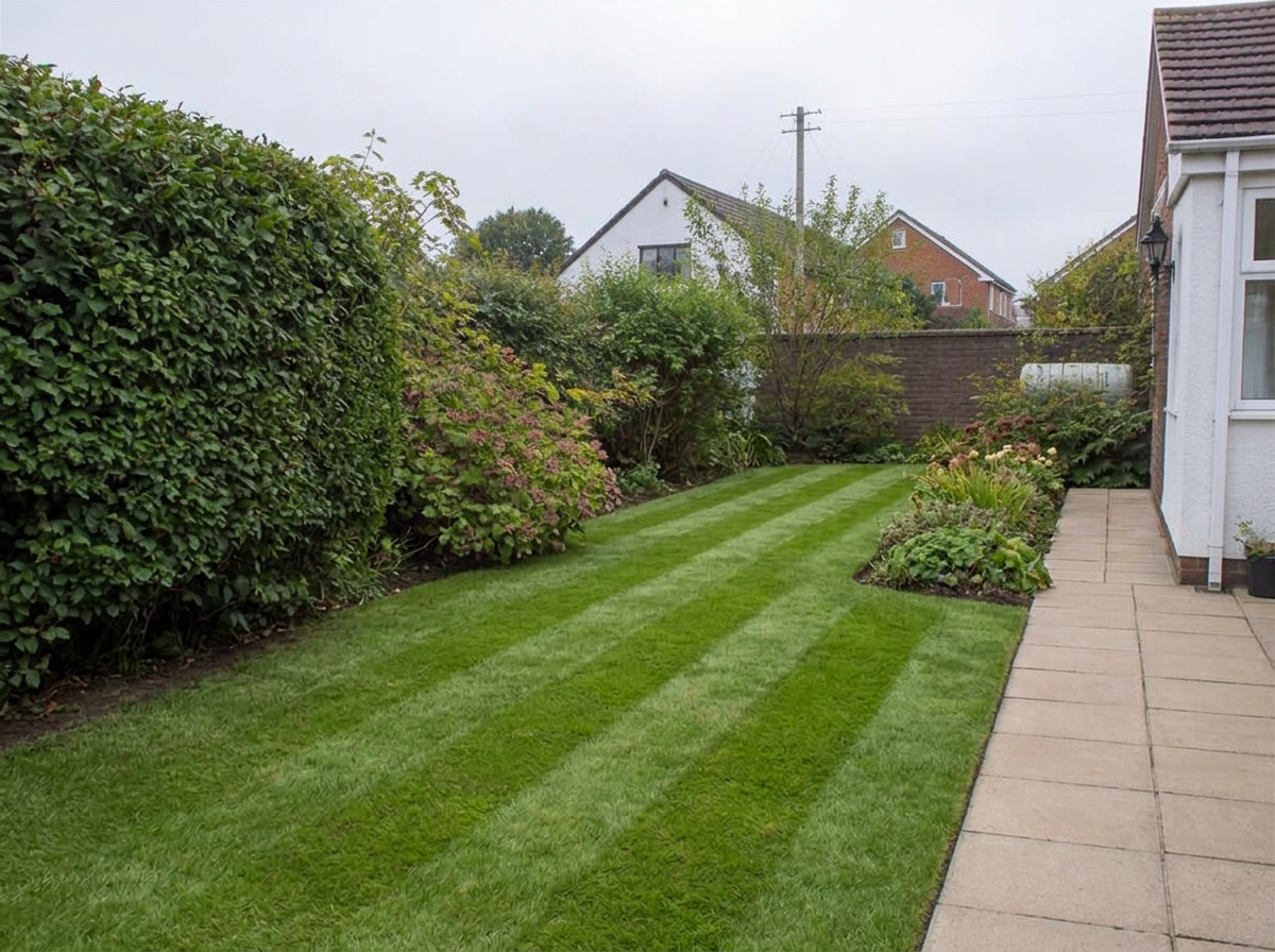 Gartenpflege – nachher