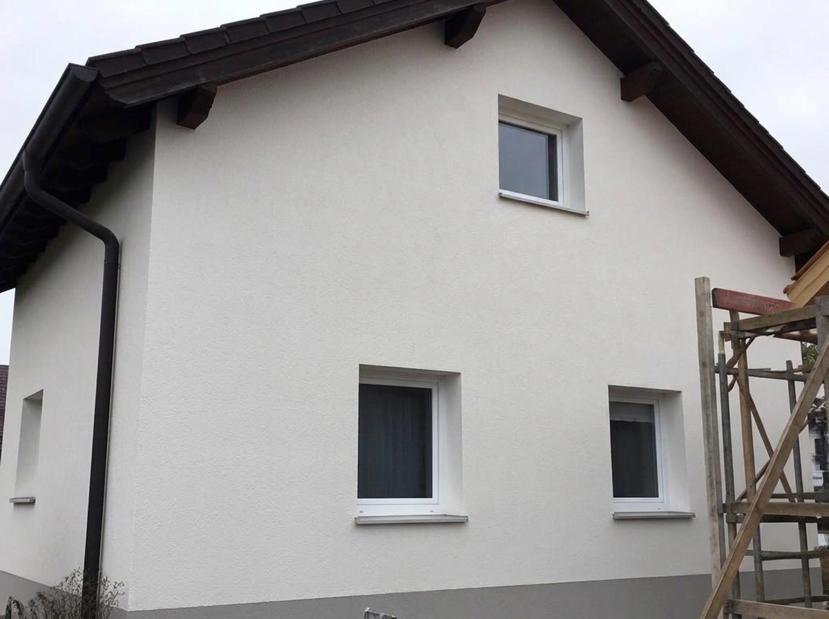 Fassadenreinigung – nachher